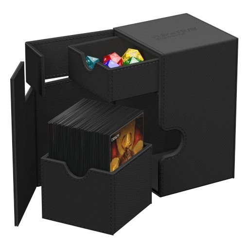Ultimate Guard Flip N Tray 100 Xenoskin Monocolor Schwarz 50