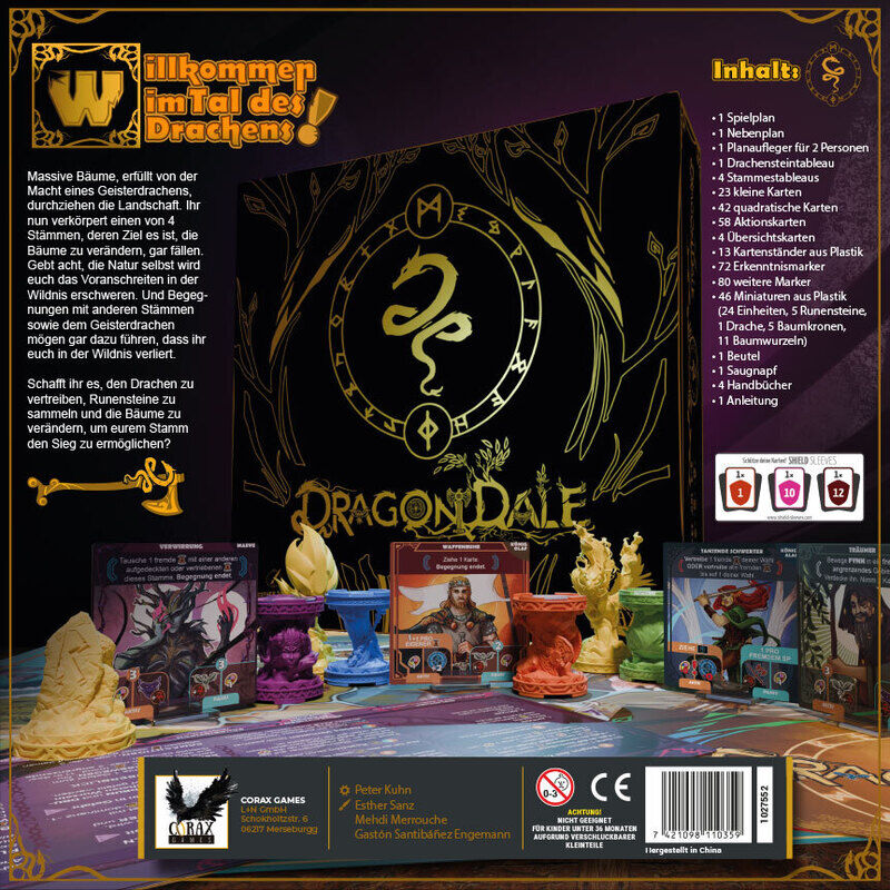 Dragon Dale Schachtel Rückseite