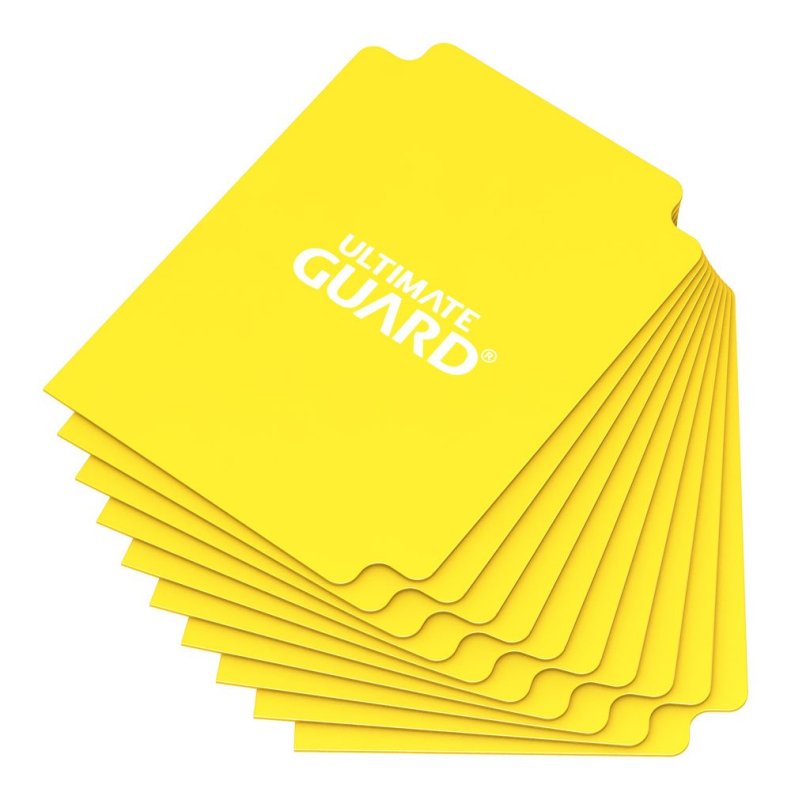 Ultimate Guard Card Dividers Standard Size Yellow Gelb