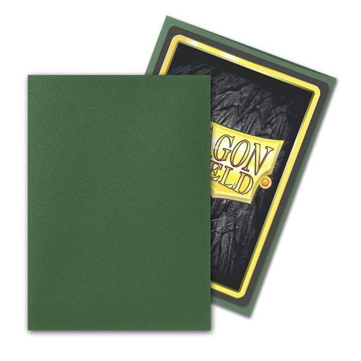 Dragon Shield Matte Forest Green 100 20