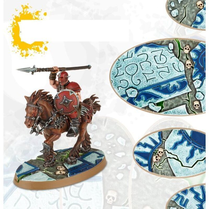 Age Of Sigmar Shattered Dominion 60 90 Mm Oval Bases 66 98