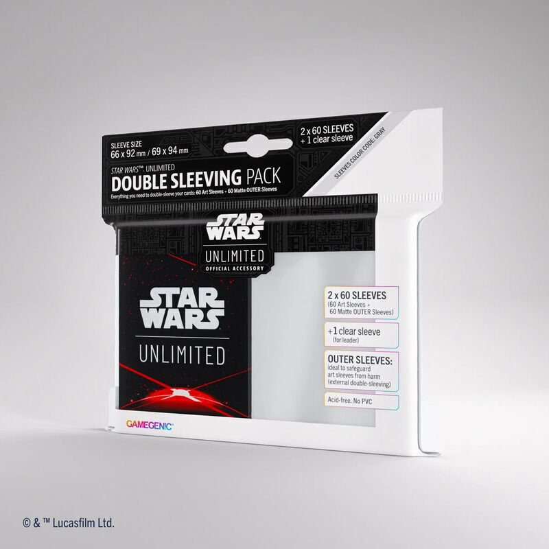 Star Wars Unlimited Art Sleeves Space Red 1
