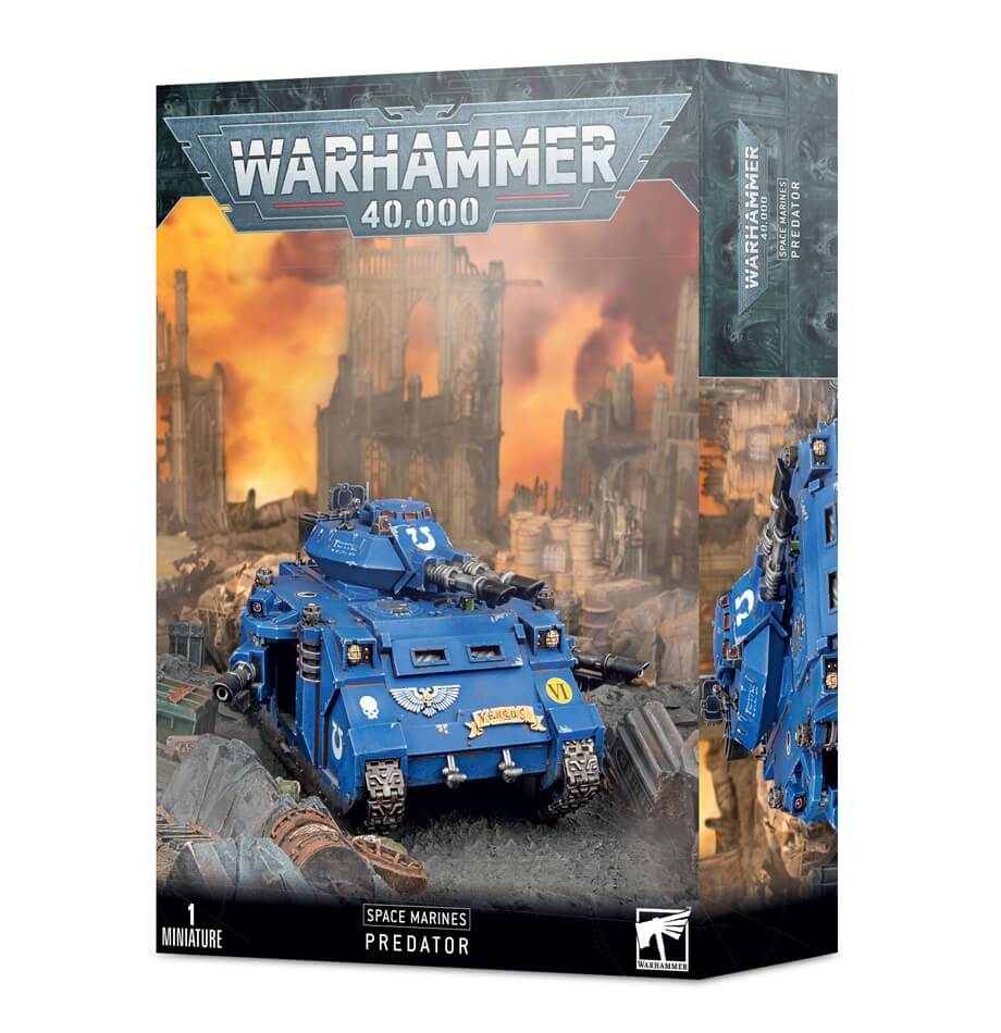 Space Marines Predator 48 23