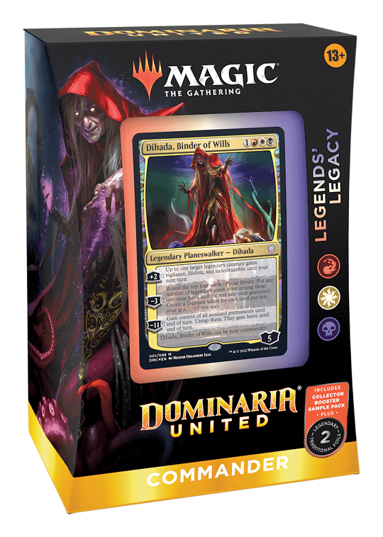 Legends Legacy Commander Dominaria United Englisch