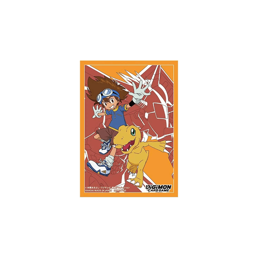 Digimon Card Game Tai And Agumon Sleeves 60