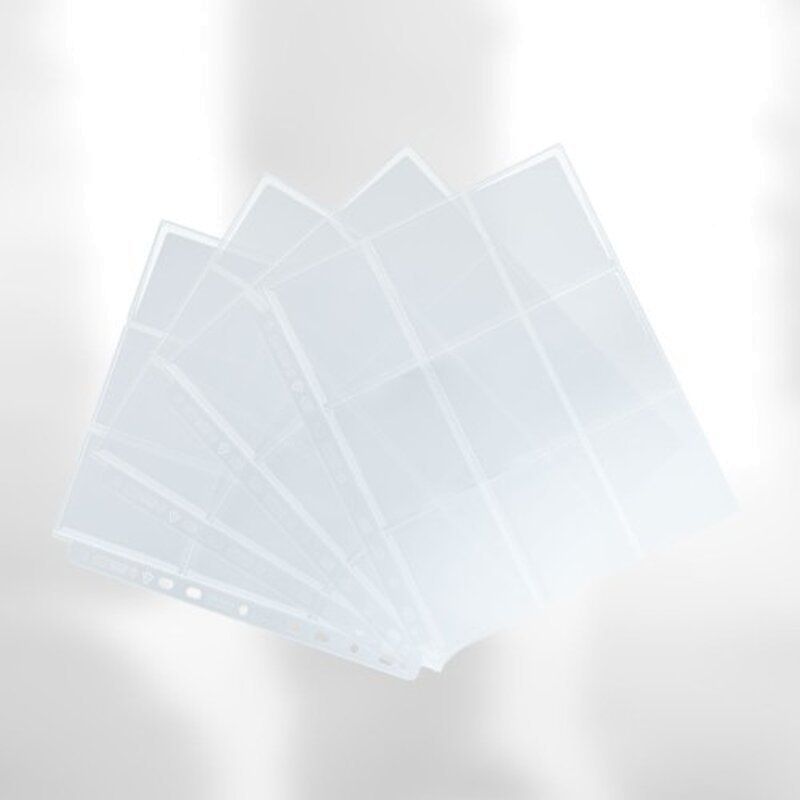 Gamegenic Ultrasonic 9 Pocket Sideloading Pages Clear 50 3