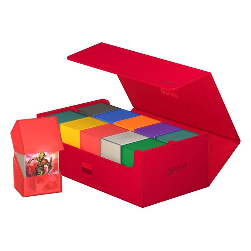 Ultimate Guard Arkhive 800 Xenoskin Monocolor Rot 5