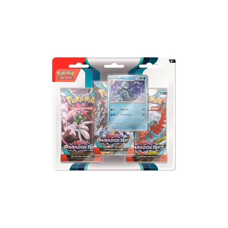 Pokemon Paradox Rift 3Booster Blister Arctibax Eng 10