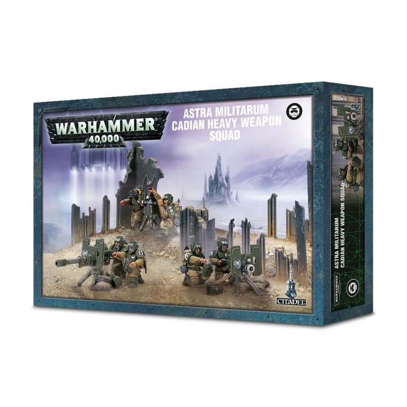 Astra Militarium Cadian Heavy Weapon Squad 47 19