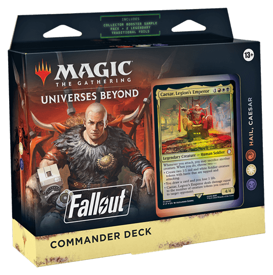 Fallout Commander Deck Hail Caesar Eng