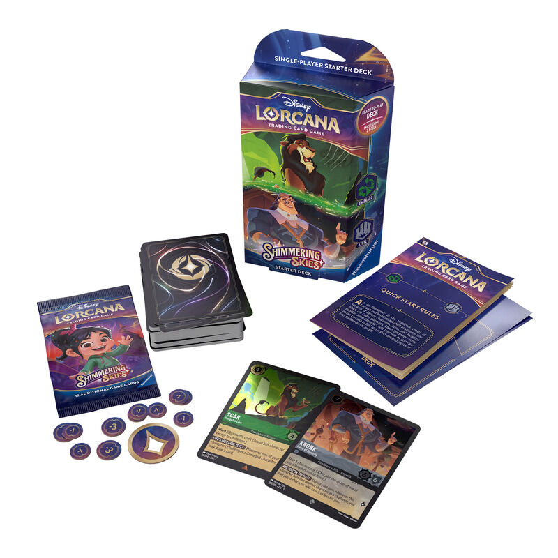Lorcana Starter Deck Emerald And Steel Eng 1
