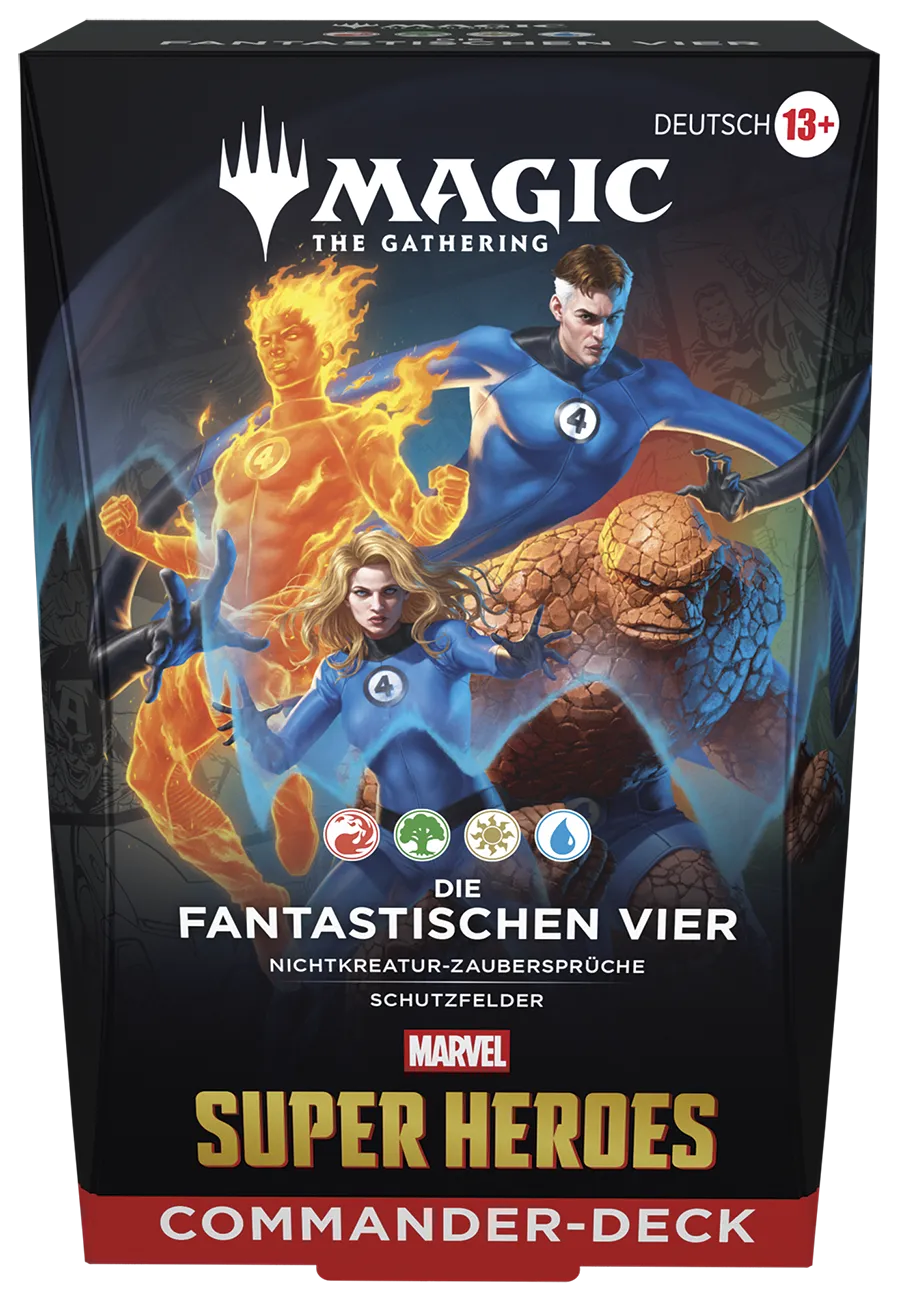 Marvel Super Heroes - Commander-Deck Die fantastischen Vier (DEU)