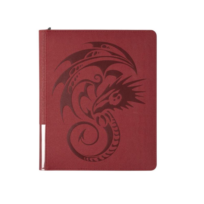 Card Codex Zipster Binder Regular Blood Red 10
