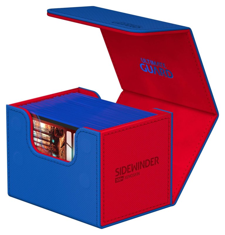 Ultimate Guard Sidewinder 100 Xenoskin Synergy Blau Rot 2