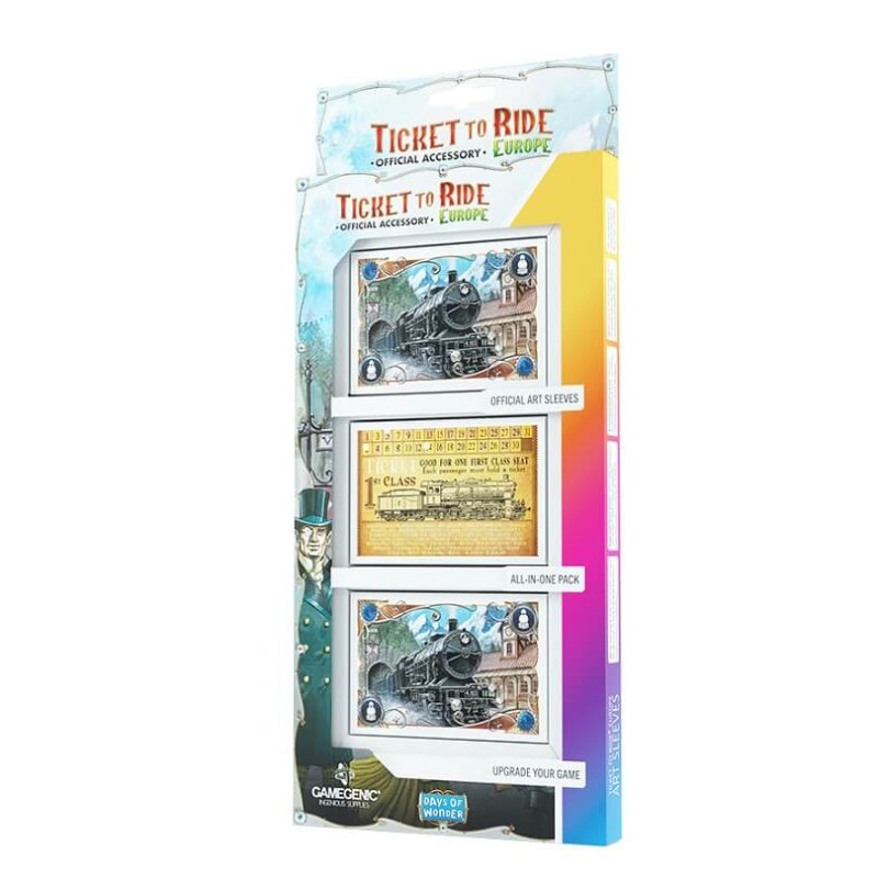 Zug Um Zug Europa Premium Art Sleeves 1 1
