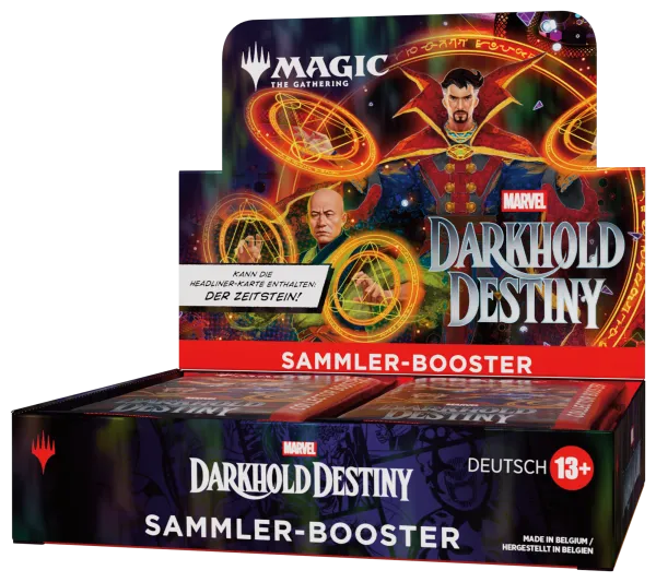 MTG - Marvel: Darkhold Destiny Collector Booster Display (12 Boosters) - DE