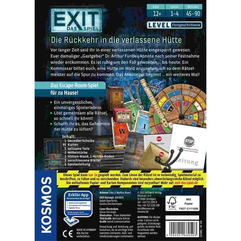Exit Das Spiel Die Rueckkehr In Die Verlassene Huette 2 1