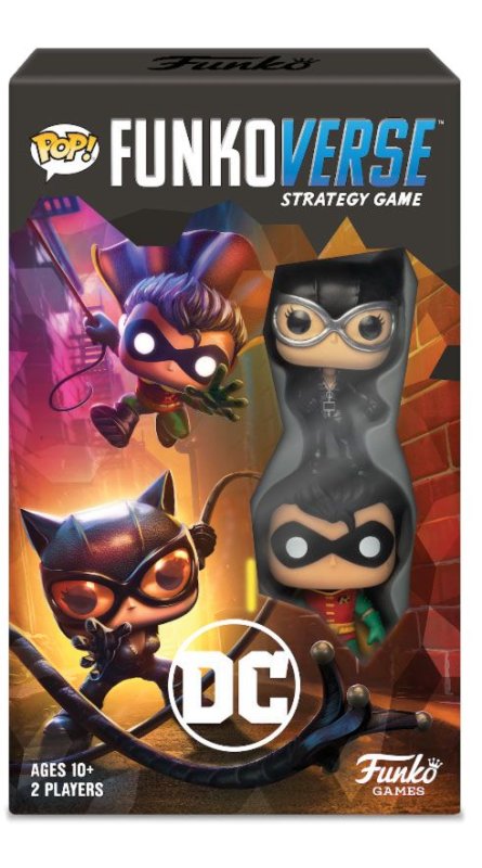 Funkoverse Dc Comics Expandalone Catwoman Robin Deutsch Front