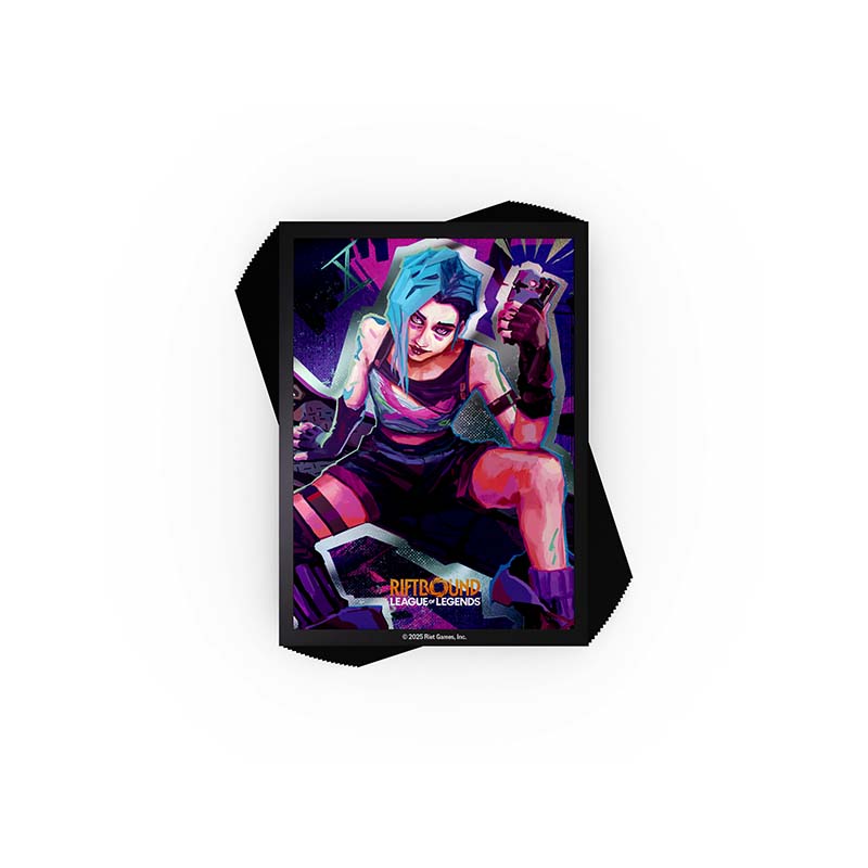 Riftbound: League of Legends TCG - Origins Jinx Art Sleeves (100 Sleeves)