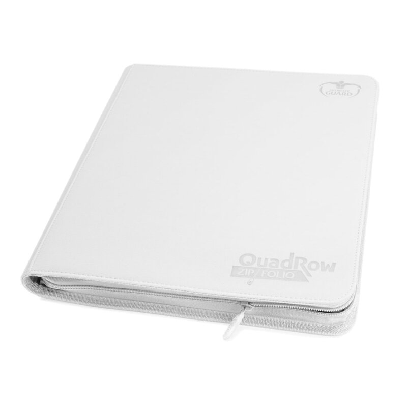 Ultimate Guard 12 Pocket Quadrow Zipfolio Xenoskin Weiss