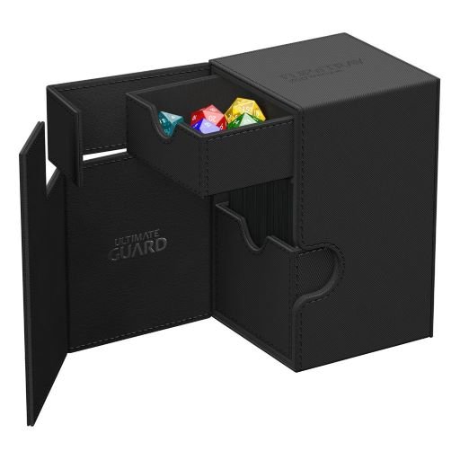 Ultimate Guard Flip N Tray 100 Xenoskin Monocolor Schwarz 60
