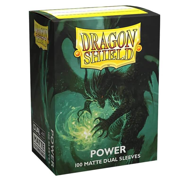 Dragon Shield Matte Dual Power Metallic Green