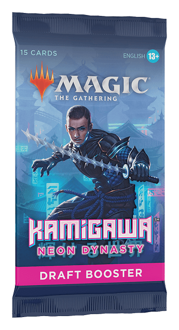 Draft Booster Englisch Kamigawa Neon Dynasty Magic 1