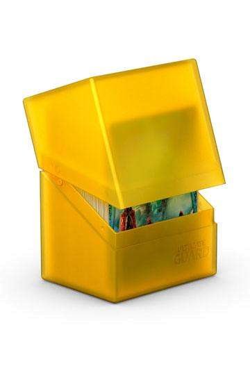Ultimate Guard Boulder Deck Case 80 Standard Size Amber 2