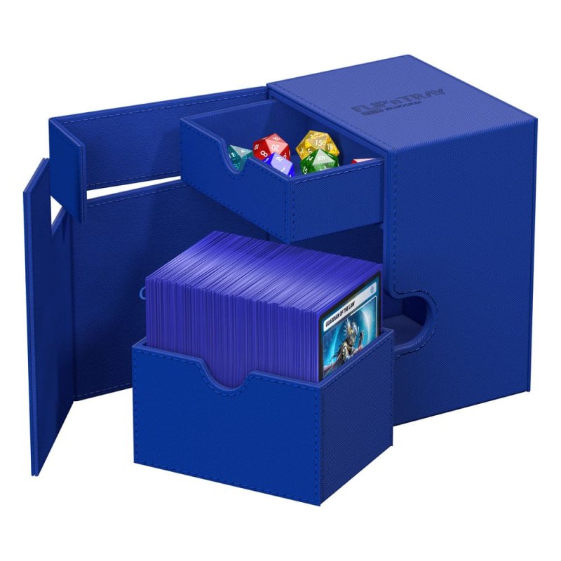 Ultimate Guard Flipntray 133 Xenoskin Blau 6