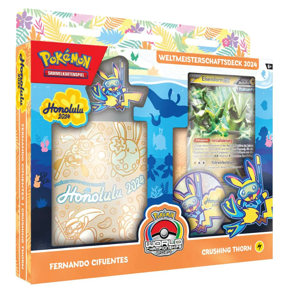 Pokemon Weltmeisterschaftsdeck 2024 Crushing Thorn (Fernando Cifuentes)