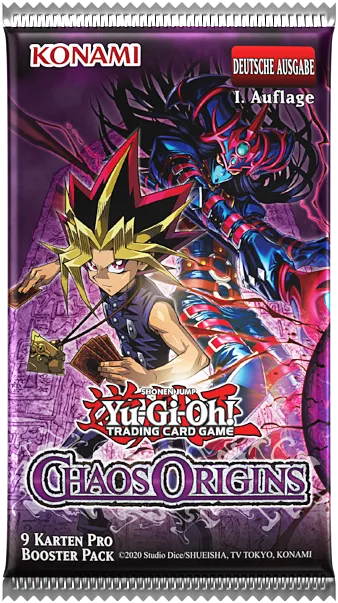 YGO - Chaos Origins Booster - DE