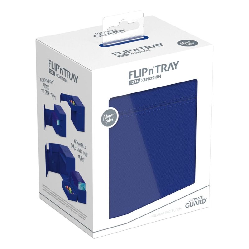 Ultimate Guard Flipntray 133 Xenoskin Blau
