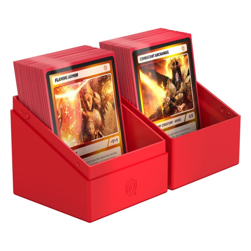 Ultimate Guard Boulder Deck Case 100 Solid Rot 3