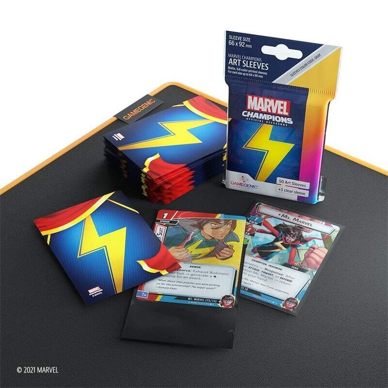 Gamegenic Marvel Champions Art Sleeves Ms Marvel 2 1