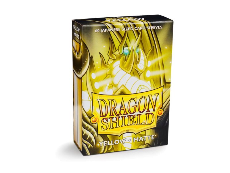 Dragon Shield Japanese Matte Yellow 60 1