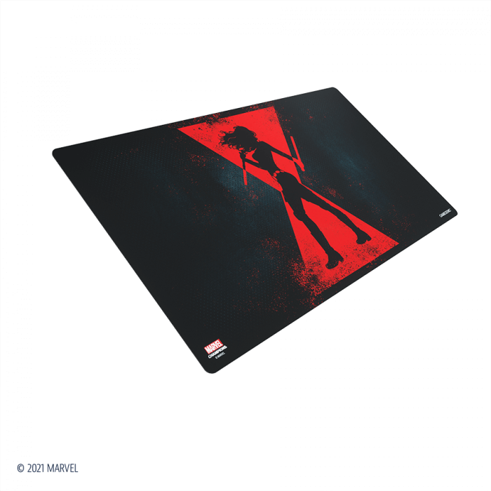 Marvel Champions Game Mat Black Widow 1