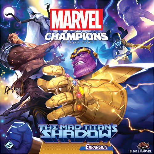 Marvel Champions The Mad Titans Shadow Expansion Ffg Fantasy Flight Game Living Card Game