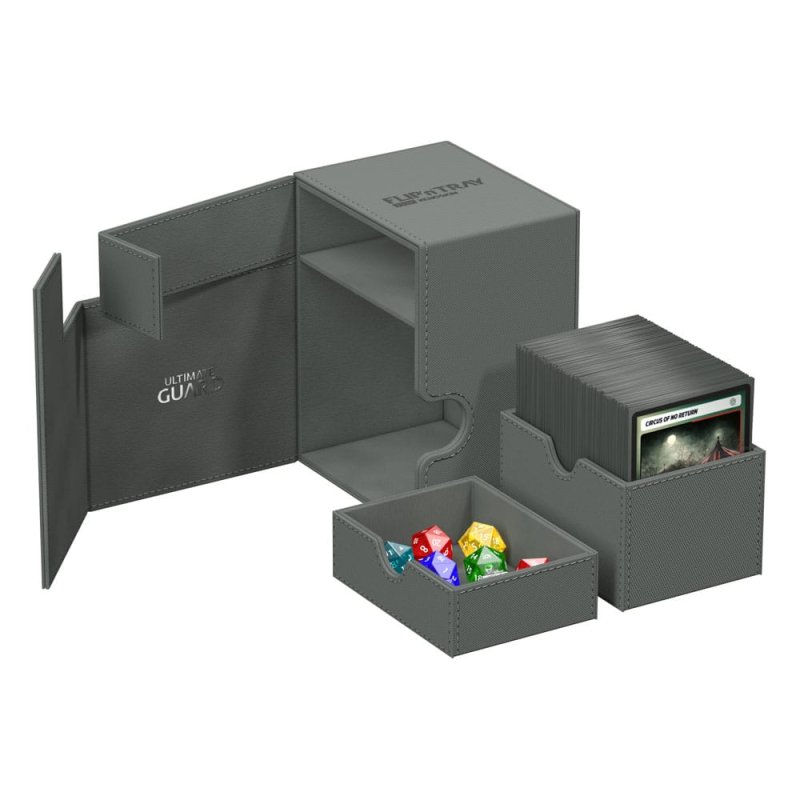 Ultimate Guard Flipntray 133 Xenoskin Grau 5