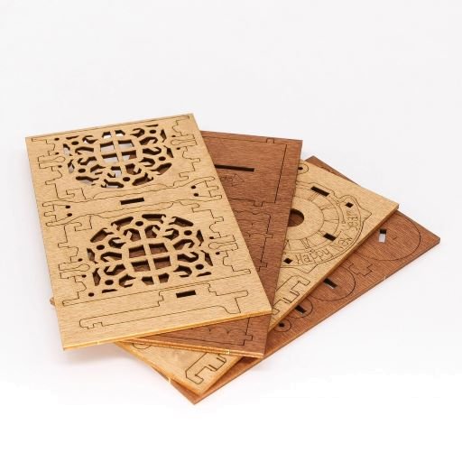 Happy New Year Gift Puzzle Box 20