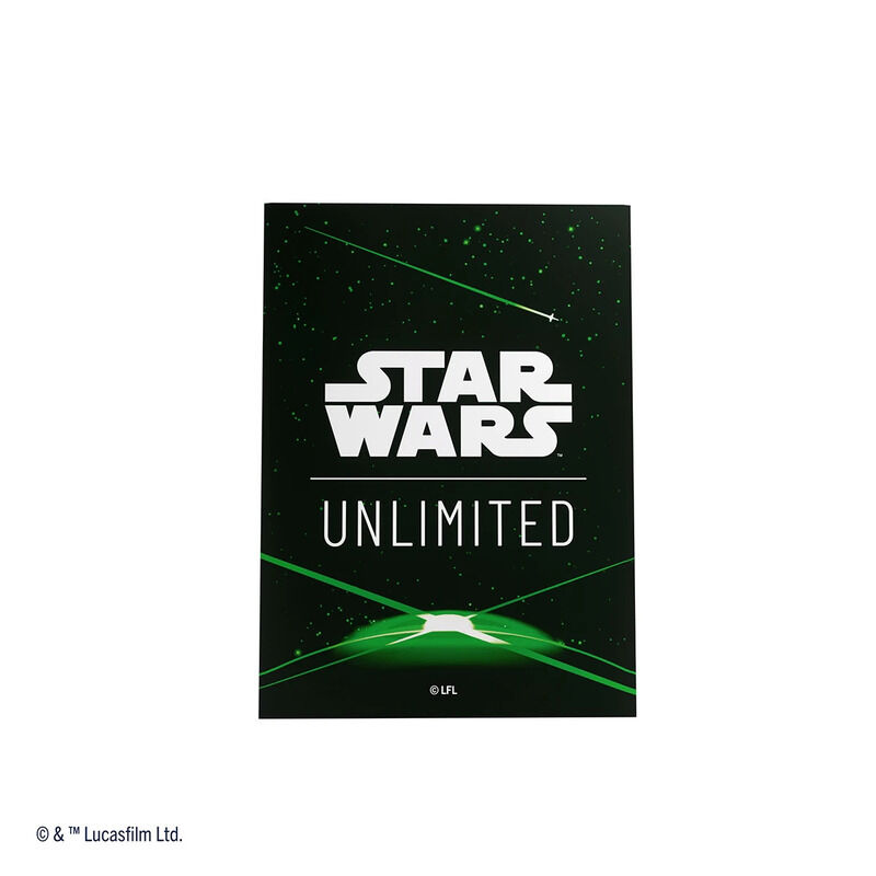 Star Wars Unlimited Art Sleeves Card Back Green 2