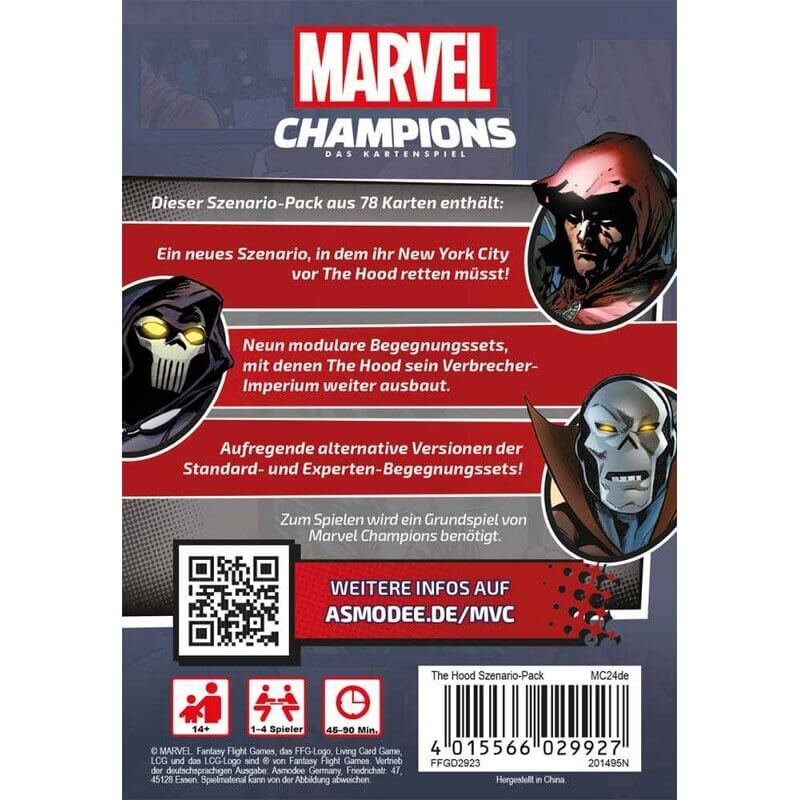 Marvel Champions Das Kartenspiel The Hood Deutsch 2 1