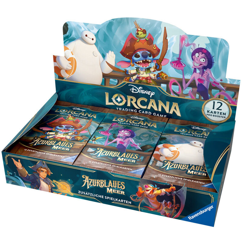 Lorcana - Azurblaues Meer - Booster Display (DEU)