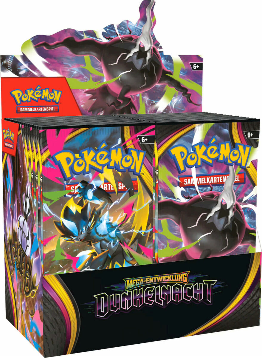 Pokémon - Mega-Entwicklung - Dunkelnacht Booster Display (DE)