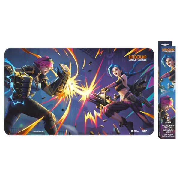 Riftbound: League of Legends TCG - Vendetta Playmat: Vi vs Jinx