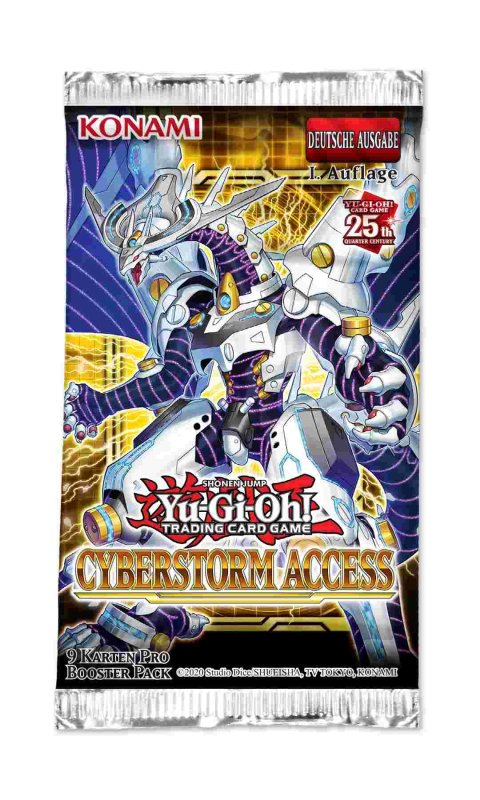Yugioh Core Booster Cyberstorm Access Booster Deu 100