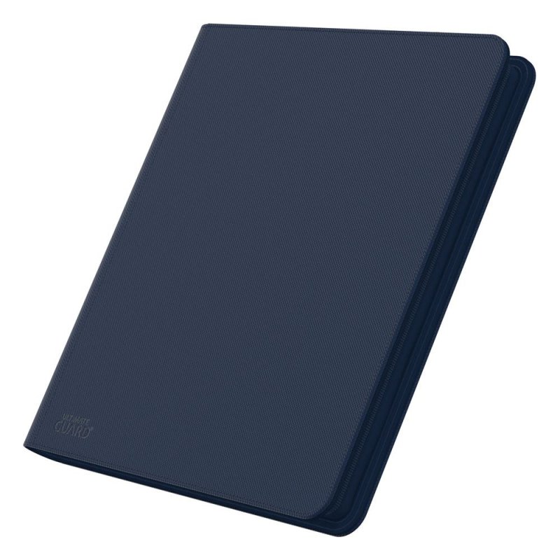 Ultimate Guard 12 Pocket Quadrow Zipfolio Xenoskin Blau