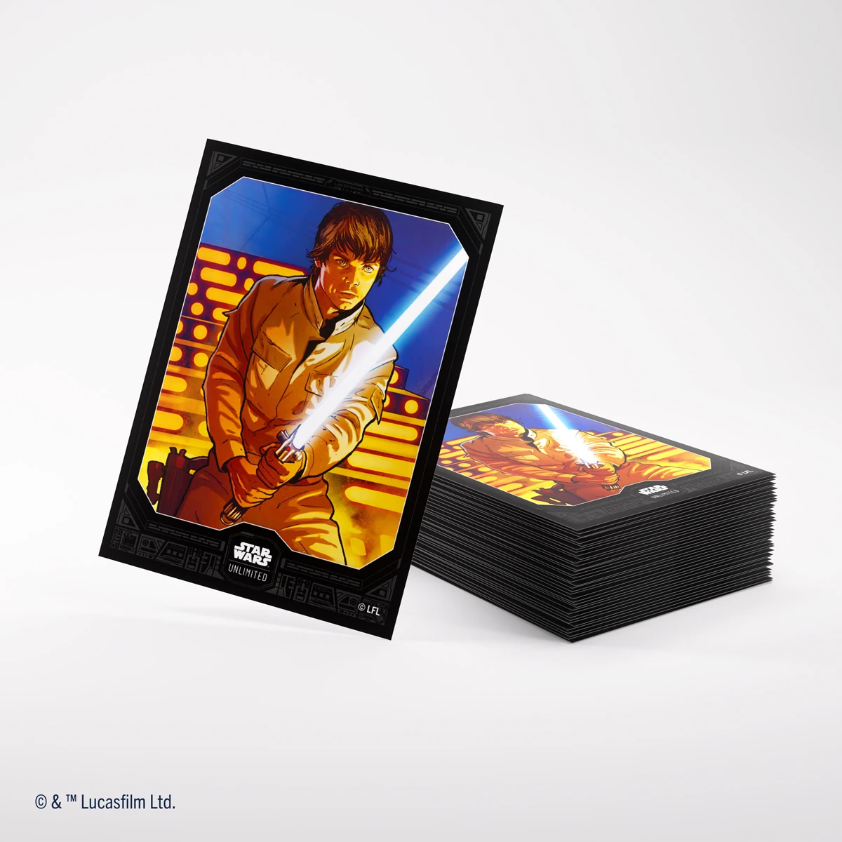 Star Wars Unlimited Art Sleeves Double Sleeving Pack Luke Skywalker 4
