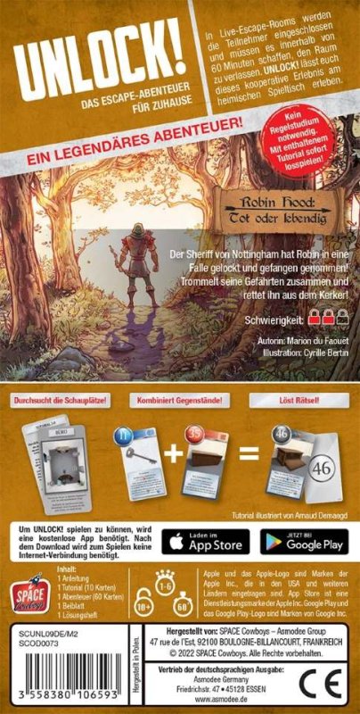 Unlock Robin Hood Tot Oder Lebendig 20