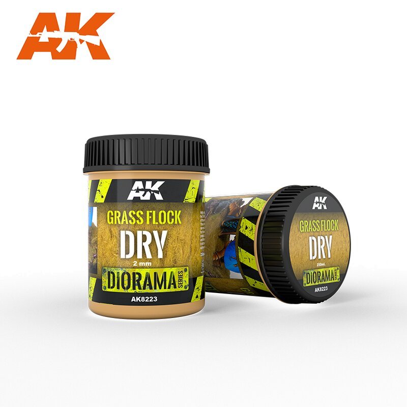 Ak 8223 Grass Flock 2Mm Dry 100Ml 2