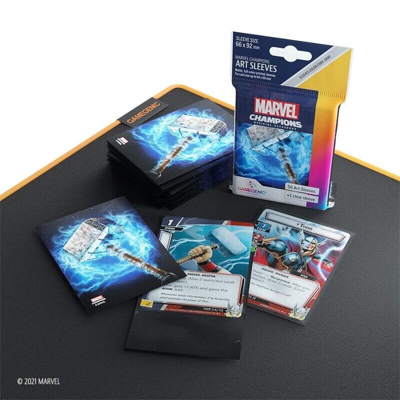 Gamegenic Marvel Champions Art Sleeves Thor 2 1